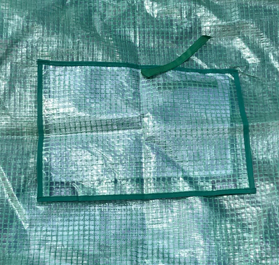 image 1 of Reinforced Replacement Cover for 3m Polytunnel