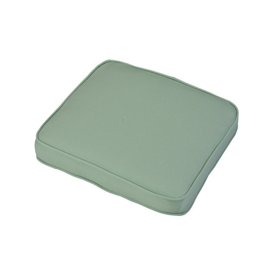 Misty Jade Standard Carver Outdoor Garden Furniture Cushion - L45 x W40 x H4 cm Green