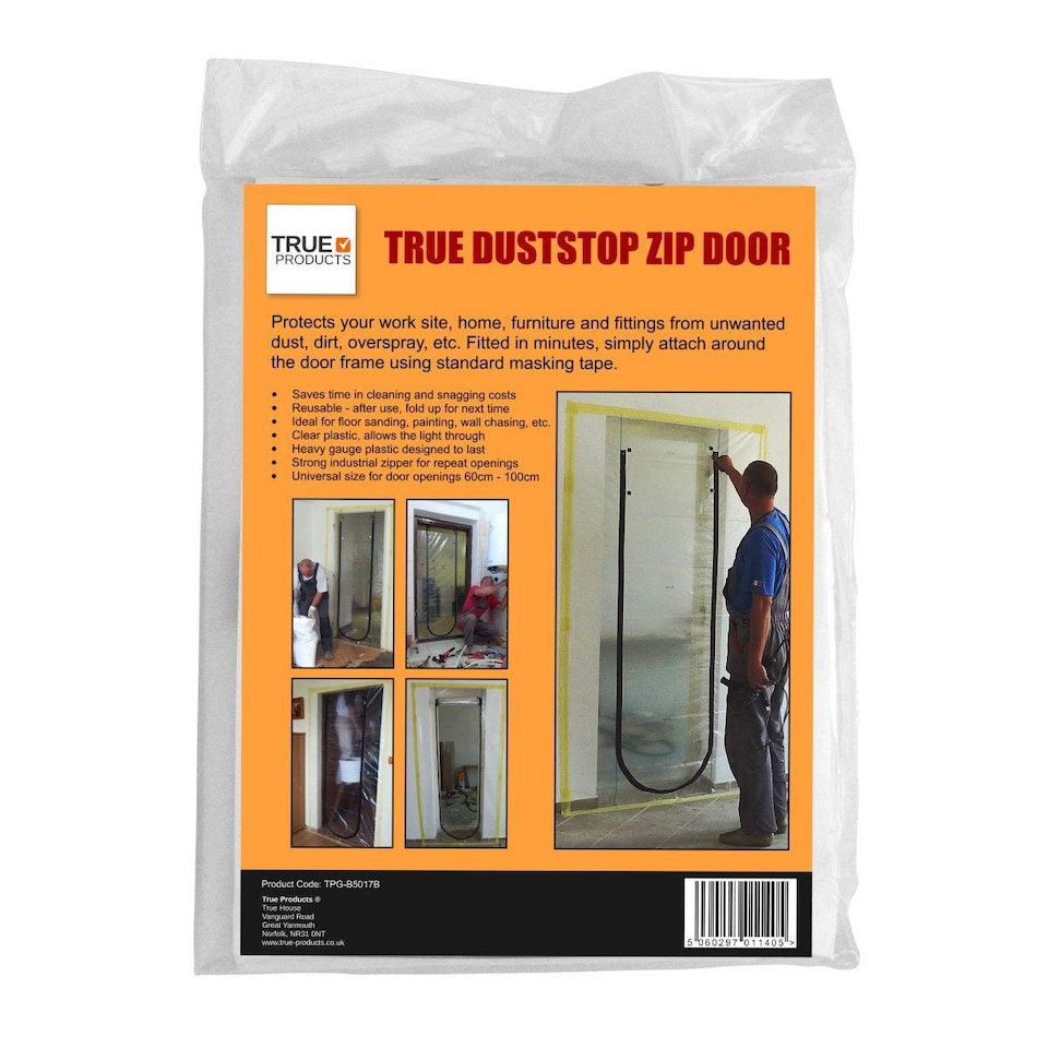 image 1 of True Products Dust Prevention Screen - U-Shaped Zip Door