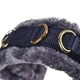 image 3 of Shires Fleece Lined Plush Horse Lunge Cavesson - Black - Pony