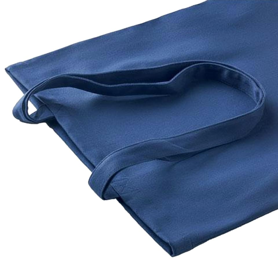 image 1 of MidOcean Rassa Canvas Shopper Bag - Blue - One Size Blue