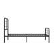image 5 of Millie Metal Bed Black, Double