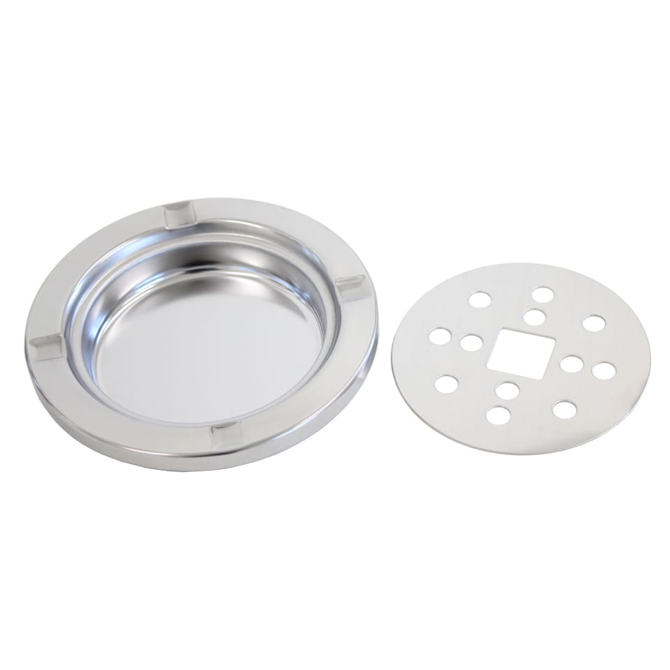 image 1 of Free Standing Stainless Steel Ashtray Cigarette Rubbish Bin