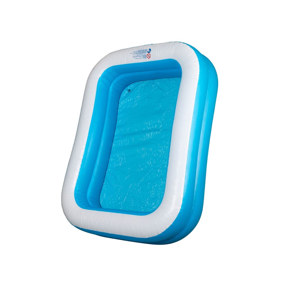image 1 of 2m x 1.5m Jumbo Rectangular Inflatable Family Paddling Pool