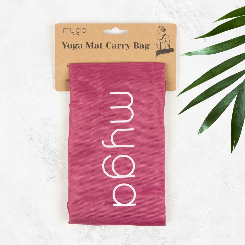 image 1 of Myga Raspberry Yoga Mat Bag