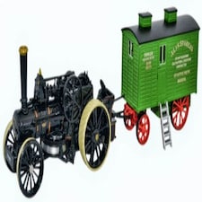 Oxford Diecast Fowler BB1 Plough Engine No 15222 Bristol Rover