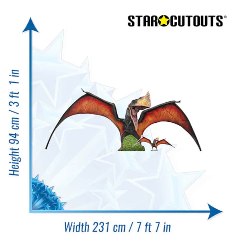 image 1 of Jurassic World Quetzalcoatlus Lifesize Cardboard Cutout 94cm