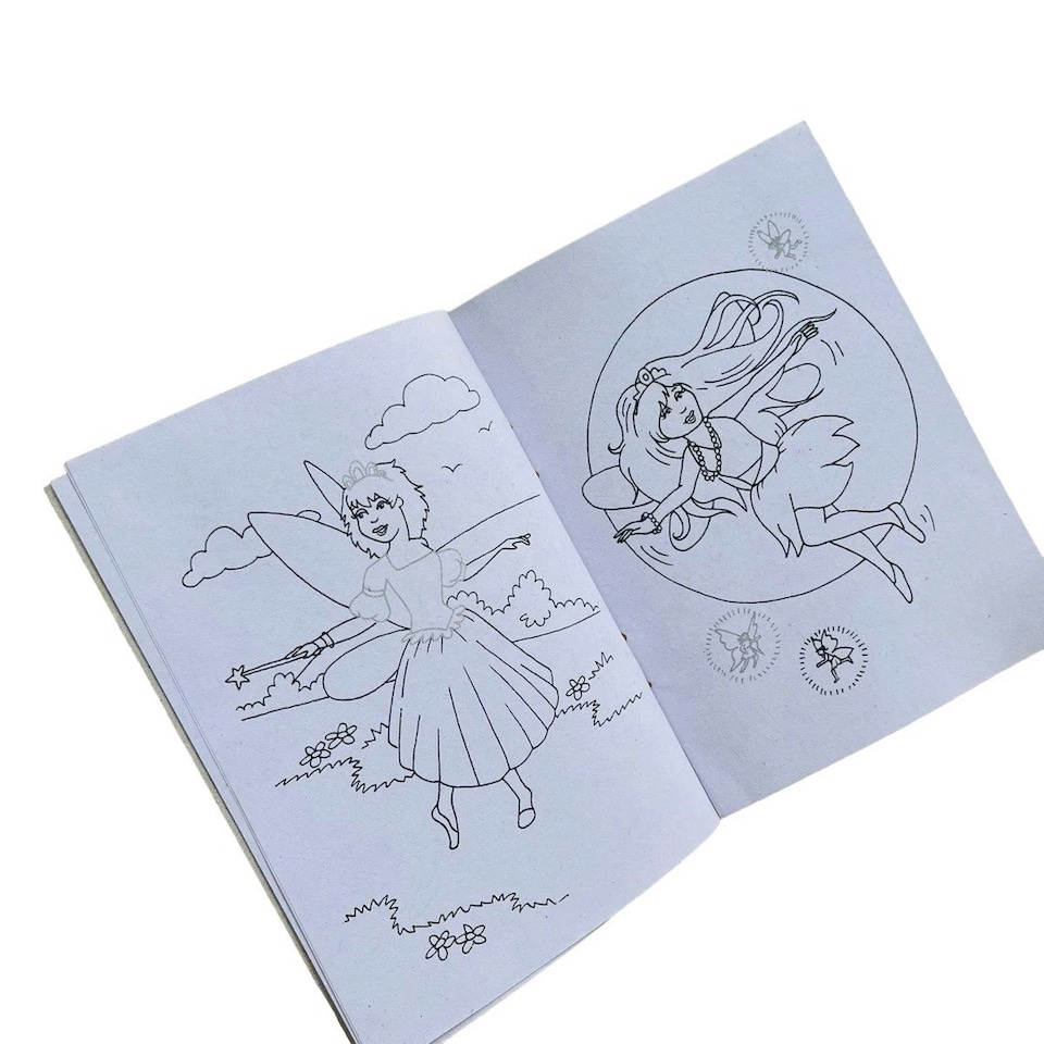 image 1 of Fairy Princess Sticker Book - Pink - One Size