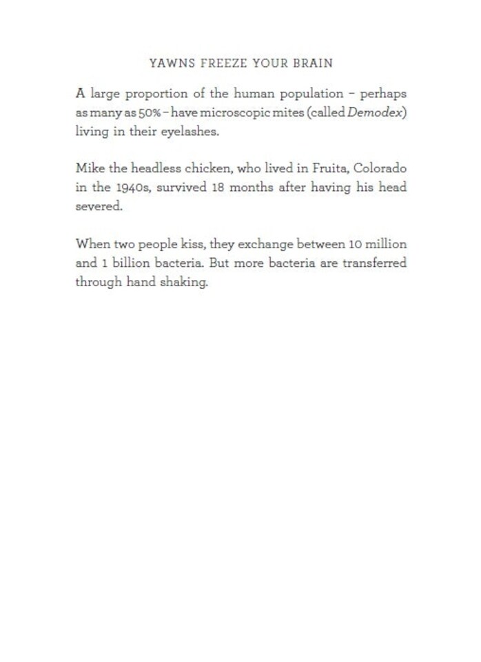 image 1 of Yawns Freeze Your Brain