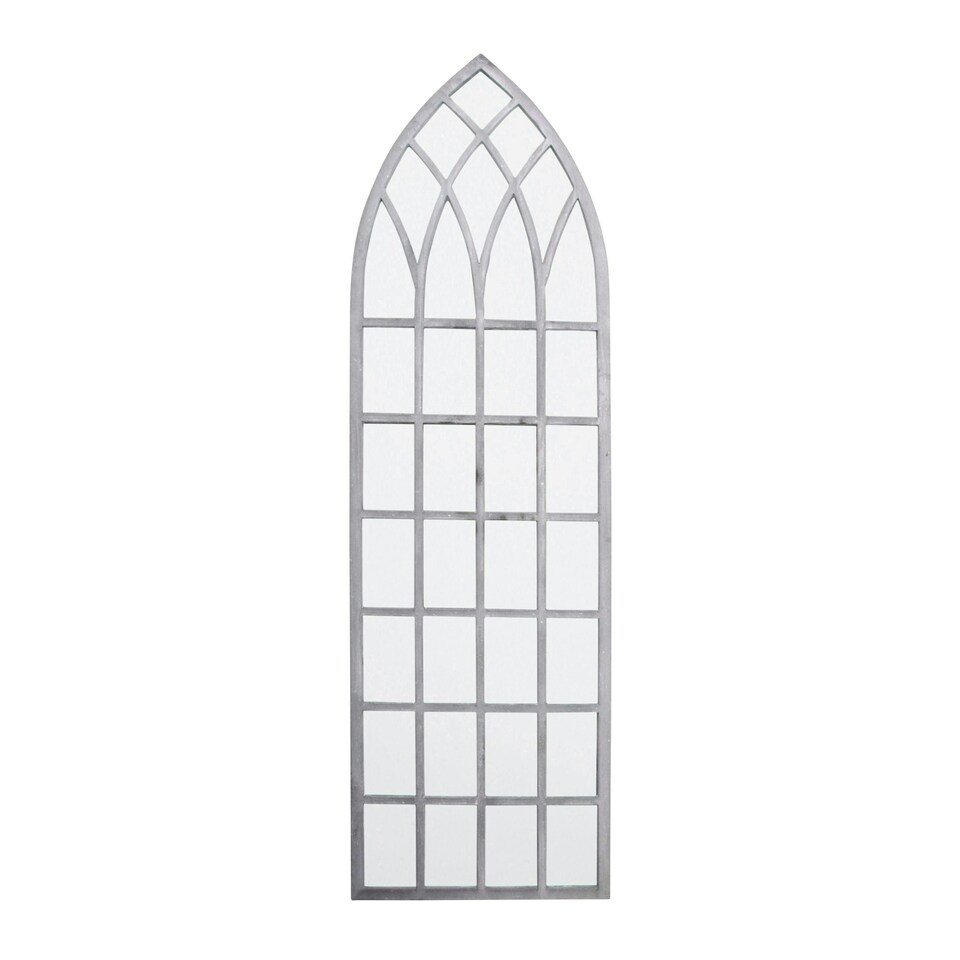 Primrose Tall Gothic Arch Garden Glass Mirror 4ft 7in x 1ft 4in