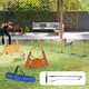 image 2 of PawHut Seven-Piece Dog Agility Equipment, Obstacle Training Course Kit