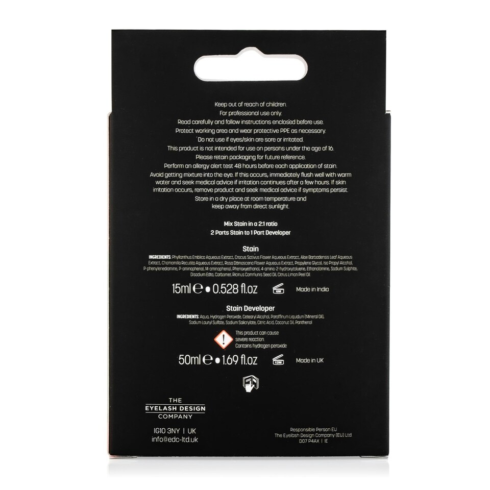 image 1 of Hi Brow Brow Stain Hybrid Dye Tinting - Brown Black