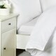 image 3 of Egyptian Cotton 16" Fitted Sheet 200 Thread Count Light - White - Super King