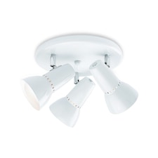 Lynx 3 Light Flush Light White