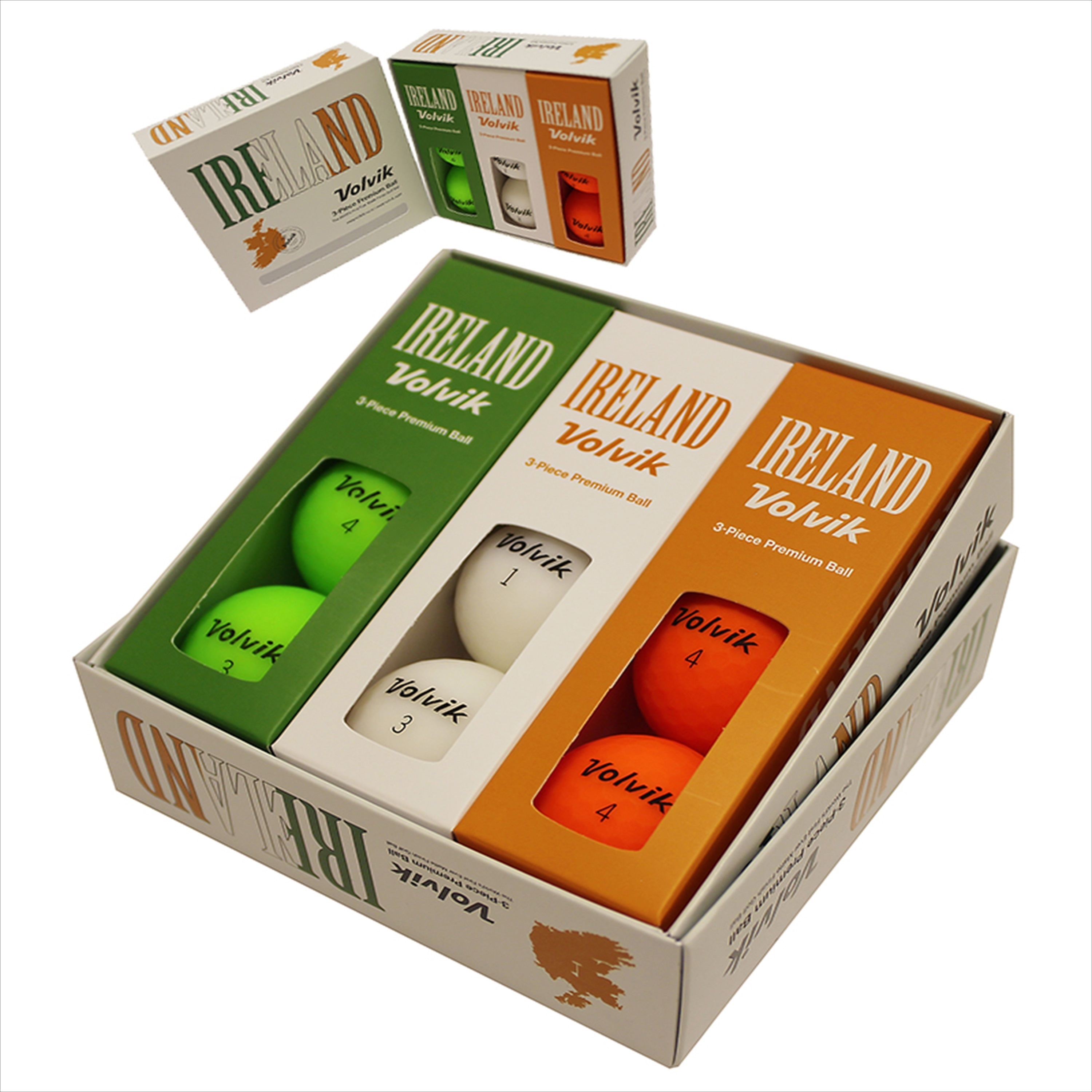 Volvik Country Pack Ireland Golf Balls