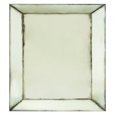 Interiors by Premier Large Bevelled Wall Mirror Green