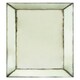 image 1 of Interiors by Premier Large Bevelled Wall Mirror Green