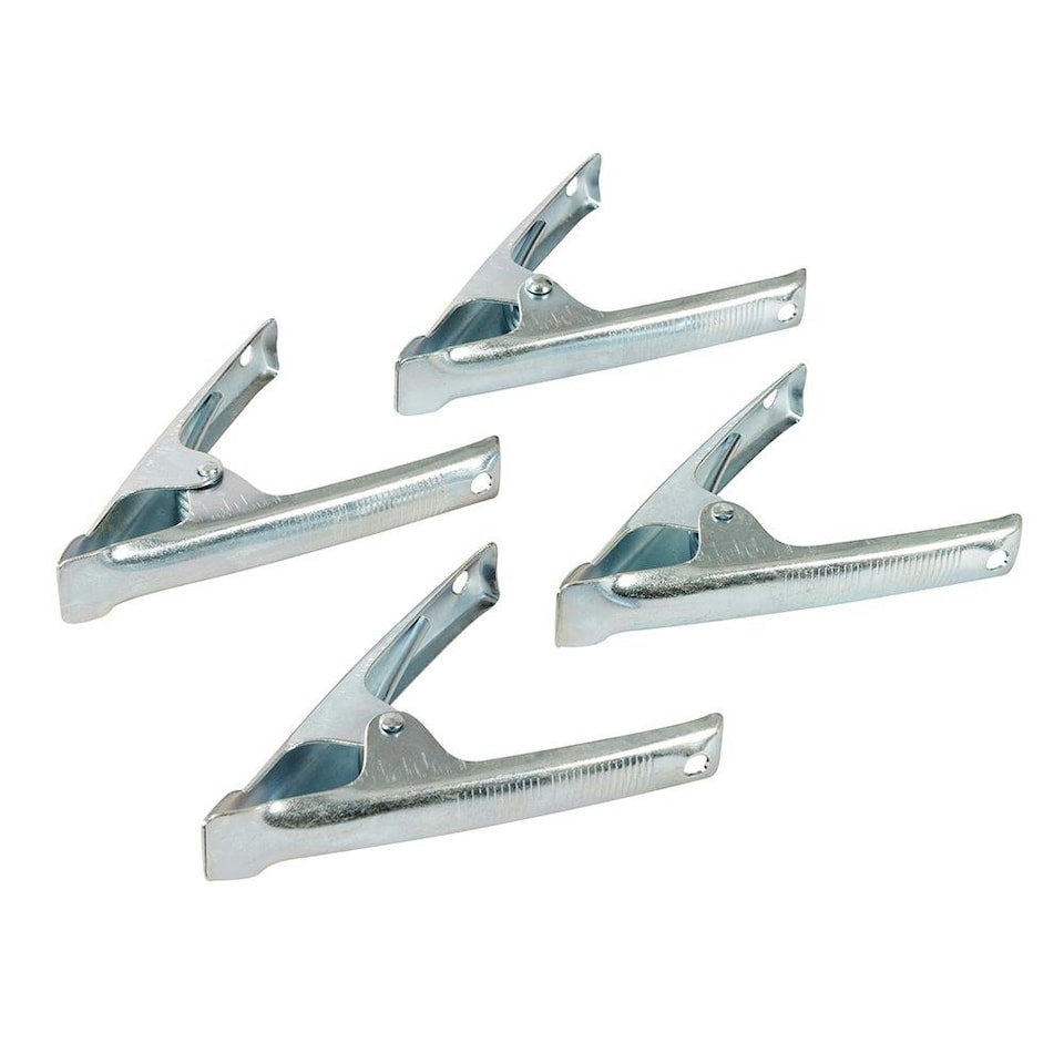 image 1 of Silverline - Stall Clips 4pk - 50mm Jaw