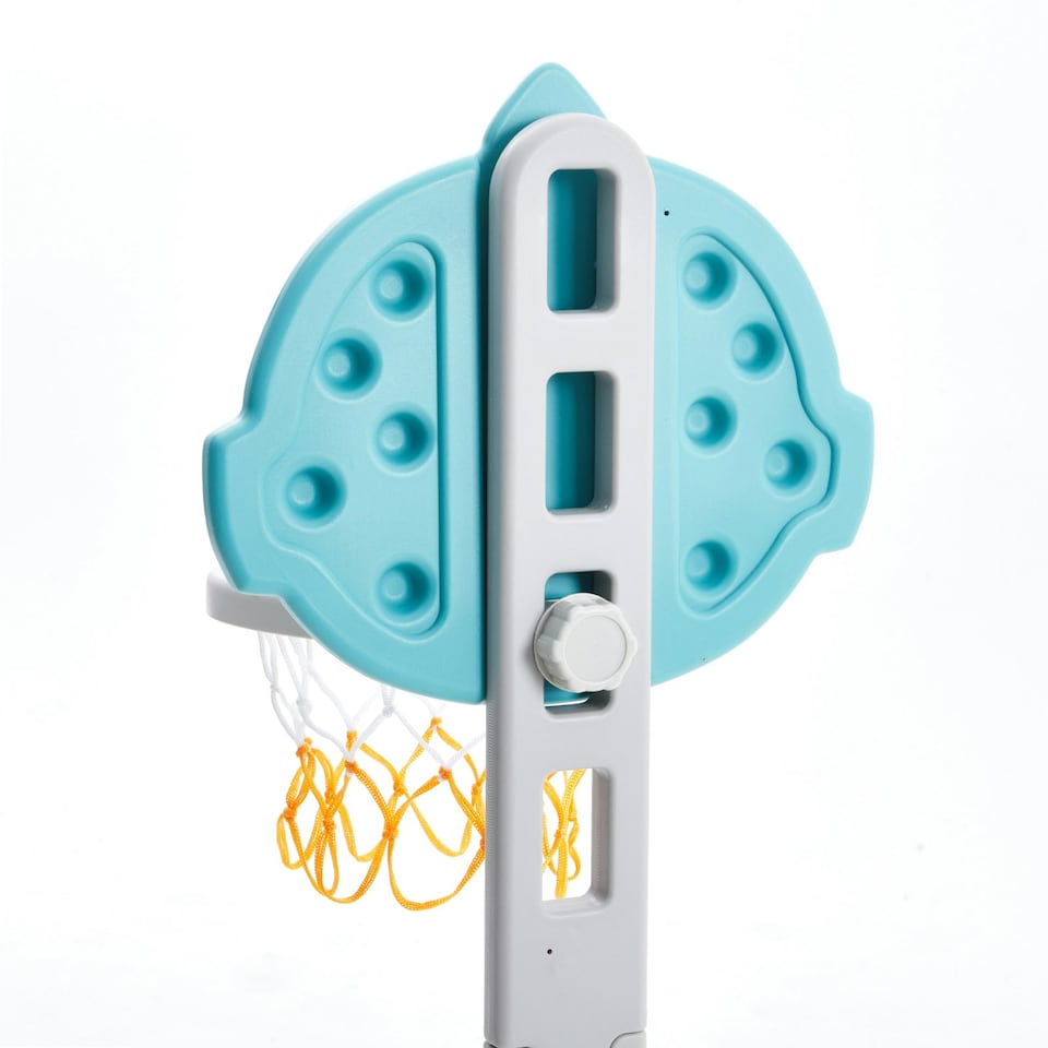 image 1 of Living and Home 2-in-1 Kids Basketball Hoop with Football Goal