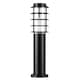 image 1 of ValueLights Wharf Modern Black Stainless Steel Outdoor IP44 Garden Light | Black