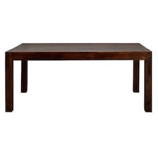 Toko Dark Mango Large Dining Table - Solid Mango Wood - L90 x W180 x H76 cm Brown