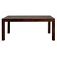image 1 of Toko Dark Mango Large Dining Table - Solid Mango Wood - L90 x W180 x H76 cm Brown