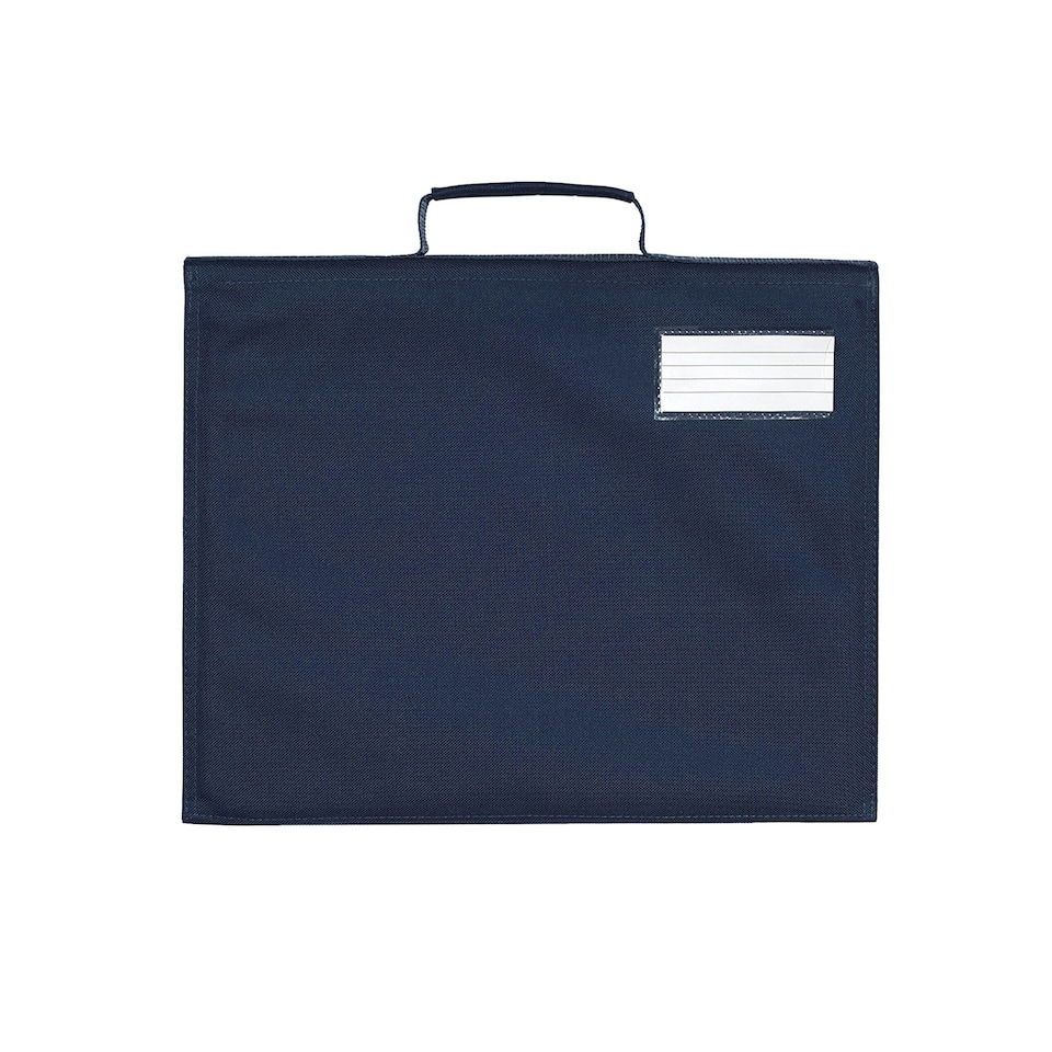 image 1 of Quadra Classic Reflective Book Bag - French Navy - One Size