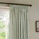 image 4 of Yard Hebden Striped Cotton Forest Pencil Pleat Curtains 229 x 183cm