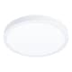 image 1 of EGLO FUEVA 6 White LED Surface-Mounted Ceiling Light 278mm Tri-Colour, Ultra-Slim 25mm White
