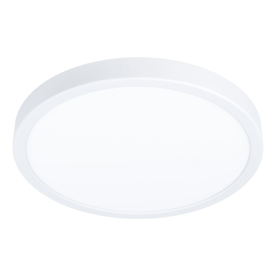 image 1 of EGLO FUEVA 6 White LED Surface-Mounted Ceiling Light 278mm Tri-Colour, Ultra-Slim 25mm White