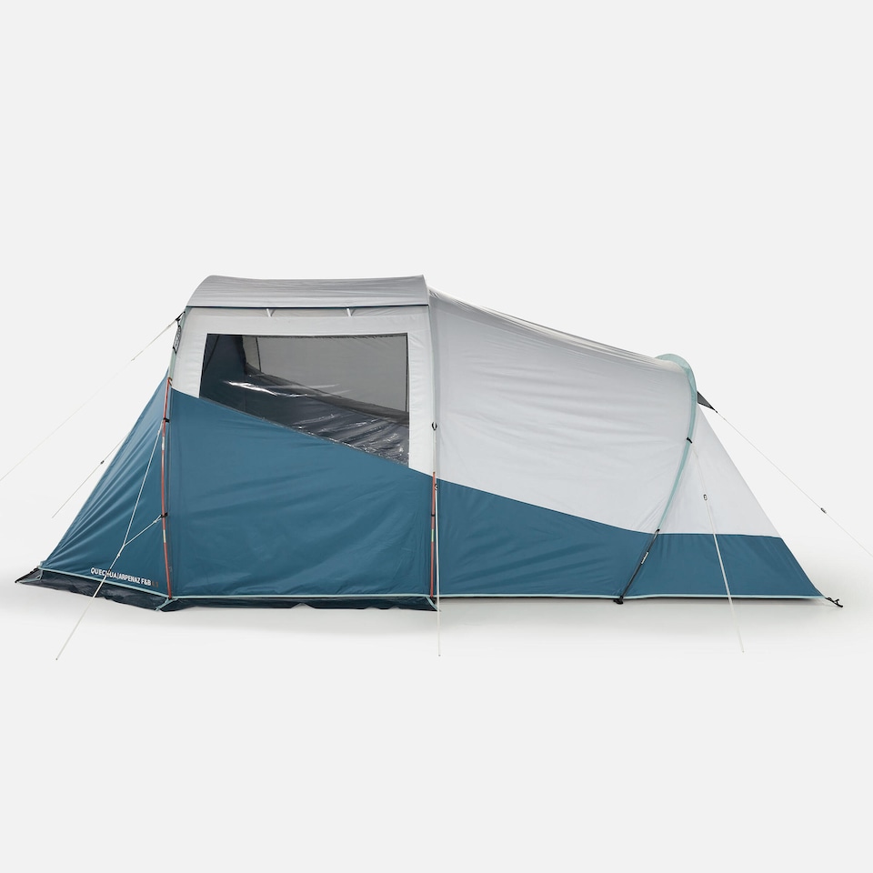 image 1 of Decathlon 4-person camping tent, Arpenaz 4.1, Fresh & Black