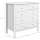image 3 of HOMCOM Modern Chest Of Drawers, 5 Drawer Unit Storage Chest for Bedroom