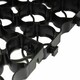 image 3 of True Products TruePave 12ft x 10ft Shed Base Kit 120 Interlocking Plastic Grids With Weed Fabric Black