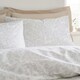 image 3 of Bianca Woodland 200 Thread Count Cotton Reversible Duvet Cover Set Natural Cream | Natural | King