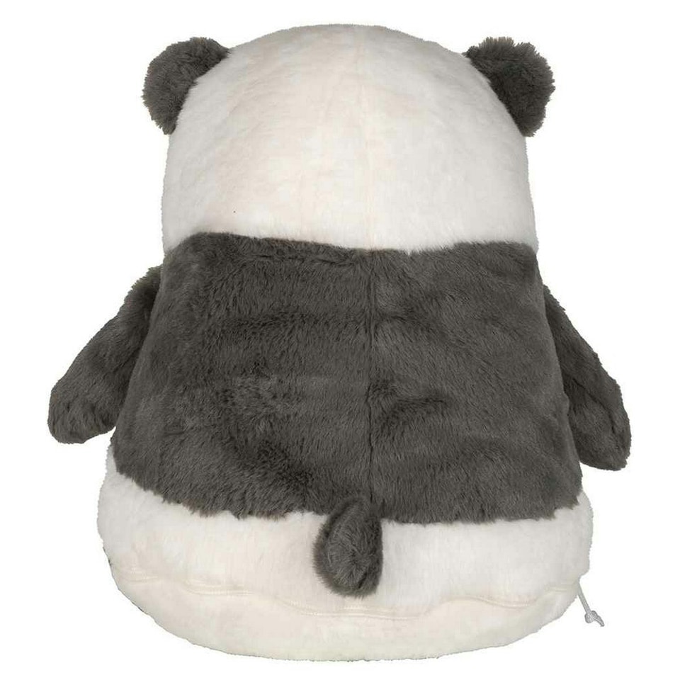 image 1 of Mumbles Zippie Panda Plush Toy - Grey/White - One Size (UTRW10552)