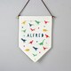 image 3 of Personalised Dinosaur Hanging Banner