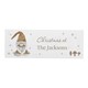 image 6 of Personalised Christmas Gonk Wooden Mantel Decoration