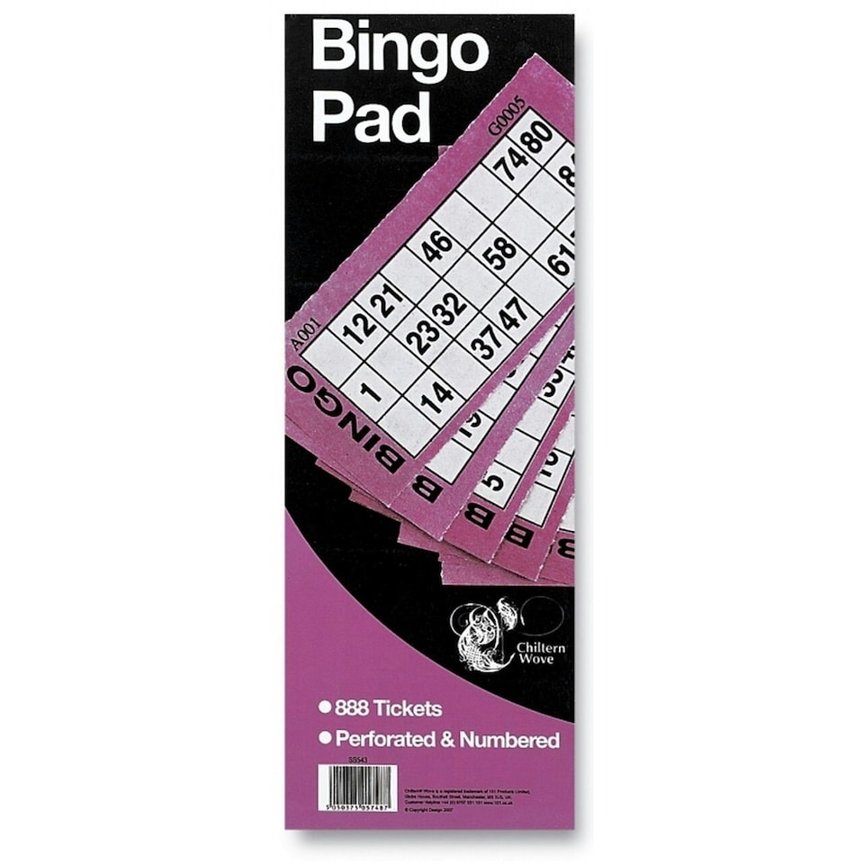image 1 of Bingo Pad 888 Tickets