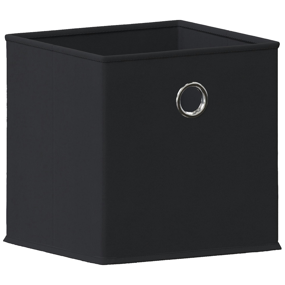image 1 of Vida Designs Durham Cube Storage Basket, Black - (Set of 3)