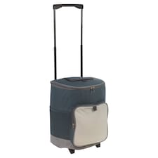 28L Insulated Large Cooler Bag Trolley Cart | Grey | 1