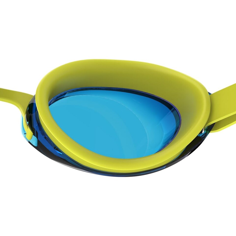 image 1 of Speedo Unisex Kids Jet 2.0 Swiming Goggles | Enhanced Vision, Empire Yelow/Neon Blue, One Size