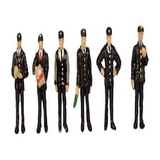 Graham Farish Station Staff 1960/70s (6) Figure Set