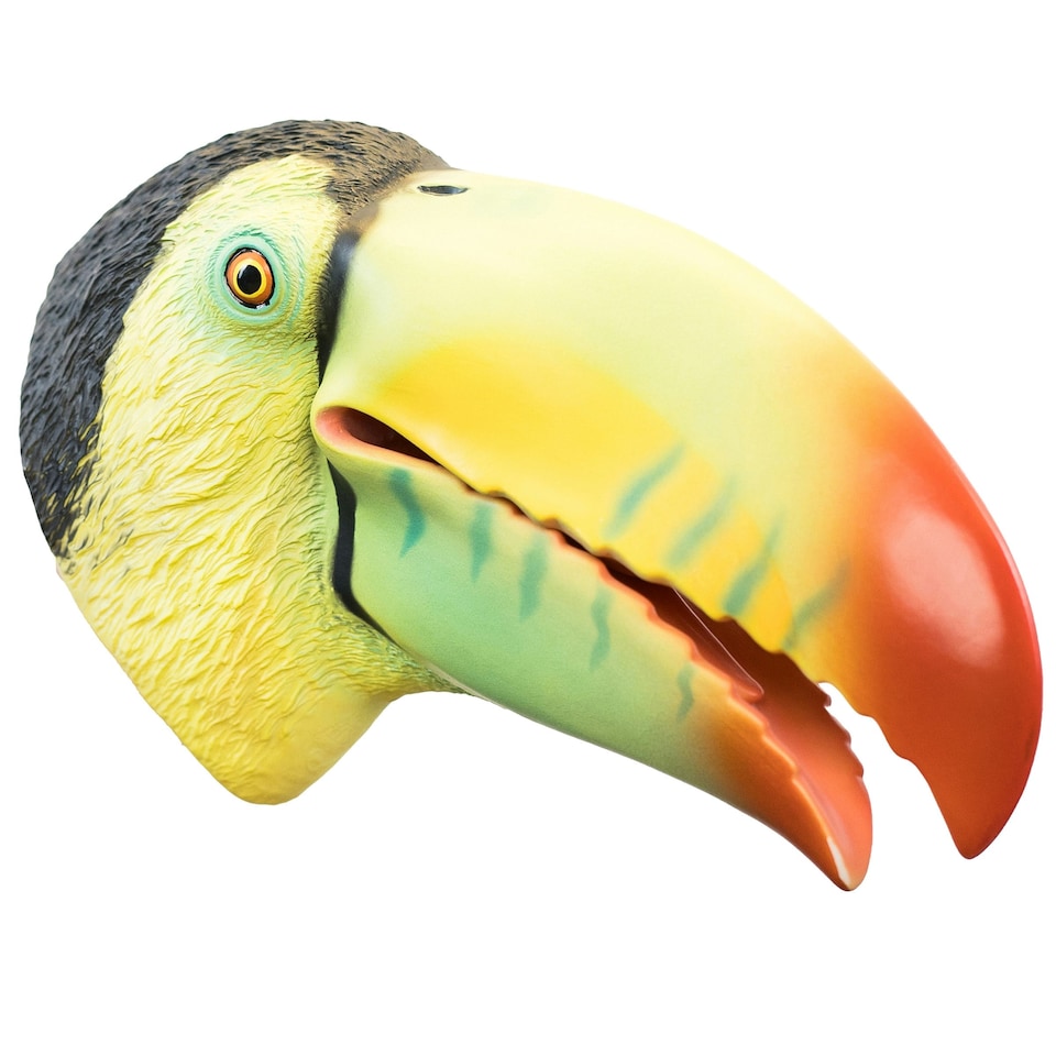image 1 of Wild Thingz Green Toucan Hand Puppet