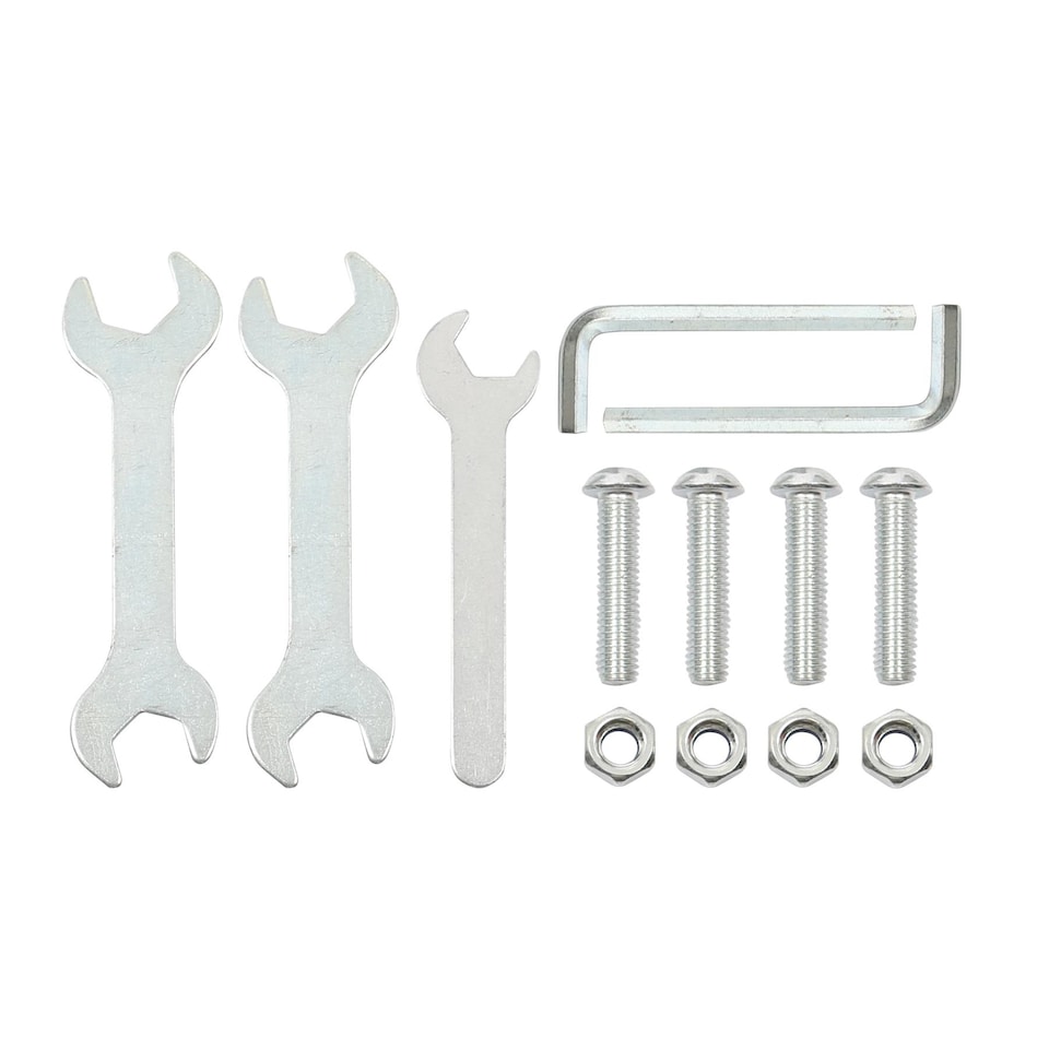 image 1 of Harbour Housewares 4-Prong Lawn Aerator - 24.5cm x 1M - Black