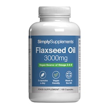 Flaxseed Oil Capsules 3,000mg