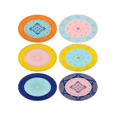 Muse Collection Porcelain Side Plates (Set of 6)