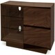 image 7 of Centurion Supports Gallus Premium Walnut with 2-Walnut Drawers and 3-Shelves 32"-55" LED/OLED/LCD TV Cabinet Brown
