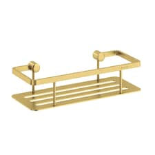 Smedbo Brushed Brass Shower Basket