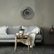 image 7 of Marco Paul 51cm Grey Abstract Wall Clock Grey