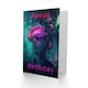 image 2 of Cyberpunk Woman Gamer VR Neon For Him Birthday Card